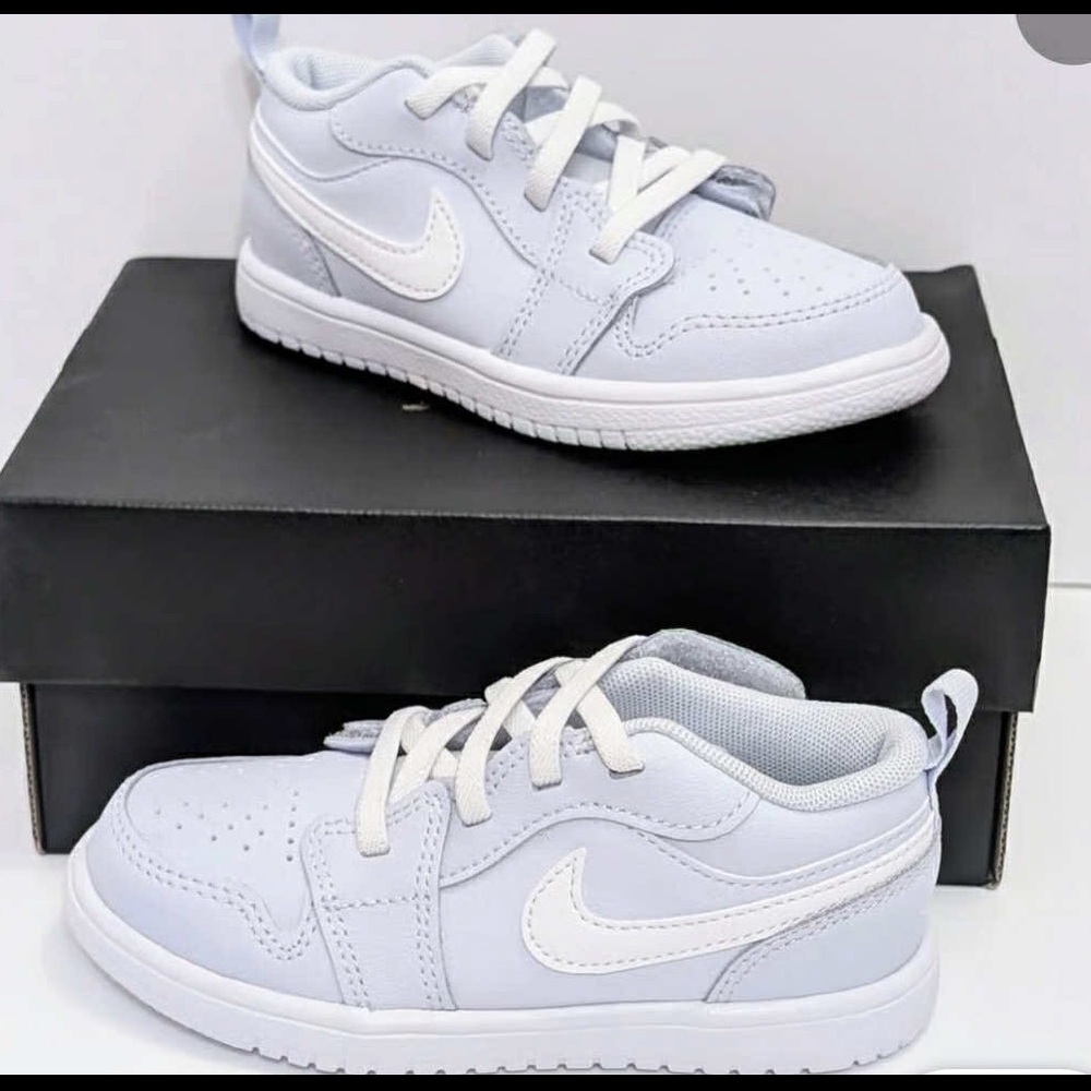 Little Kid's Jordan 1 Low Alt Cobalt Bliss/White Unisex Size 11C